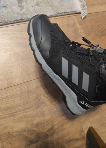 Erkek. çocuk Siyah Gri Kayışlı Outdoor Ayakkabı 37 Numara - Görsel 8