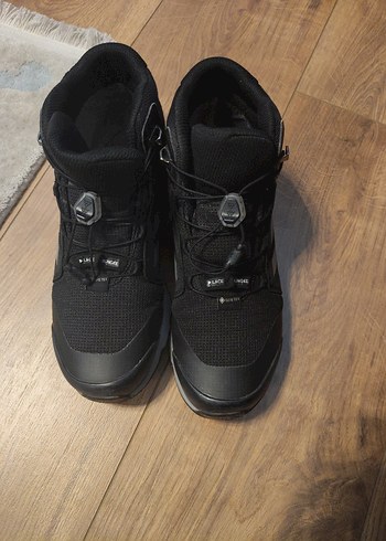 Erkek. çocuk Siyah Gri Kayışlı Outdoor Ayakkabı 37 Numara - Görsel 3