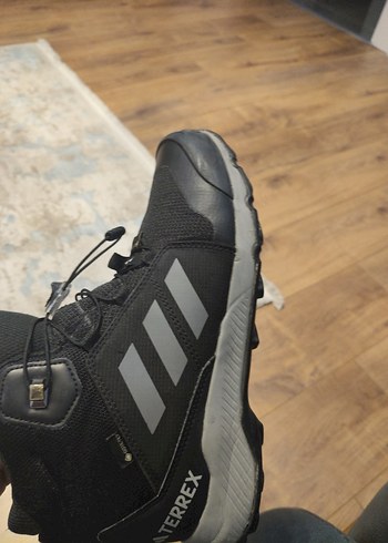 Erkek. çocuk Siyah Gri Kayışlı Outdoor Ayakkabı 37 Numara - Görsel 6