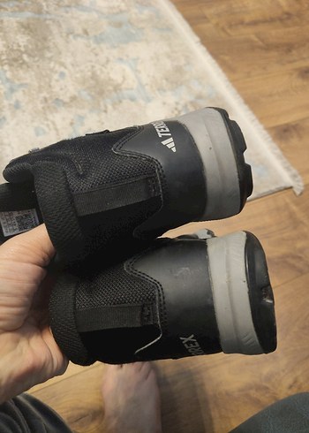 Erkek. çocuk Siyah Gri Kayışlı Outdoor Ayakkabı 37 Numara - Görsel 7