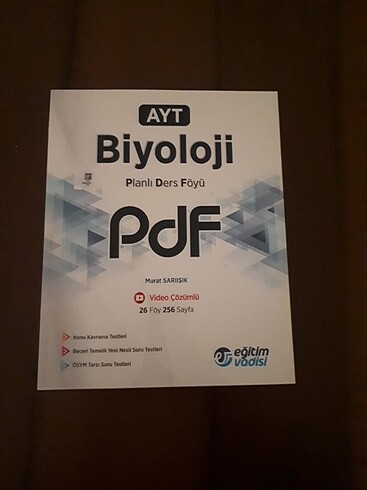 YKS AYT Biyoloji Konu Anlatım
