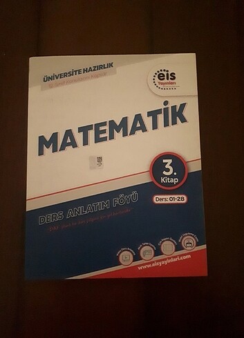 EIS YKS Matematik 3. Kitap