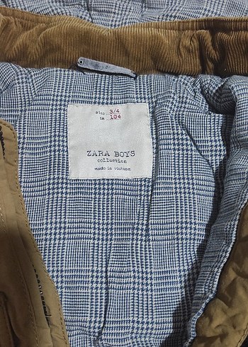 Camel Kapüşonlu Erkek Çocuk Mont - Görsel 5