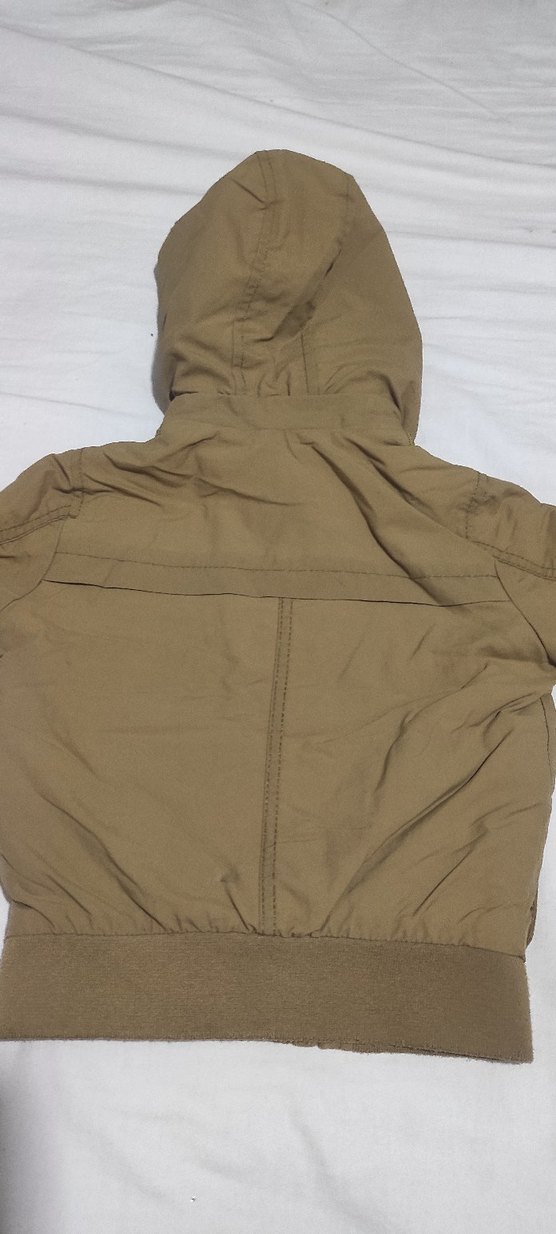 Camel Kapüşonlu Erkek Çocuk Mont - Görsel 4