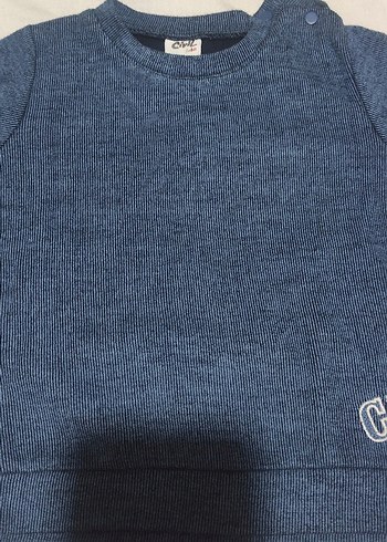 Gri Erkek Çocuk  Sweatshirt - Görsel 2