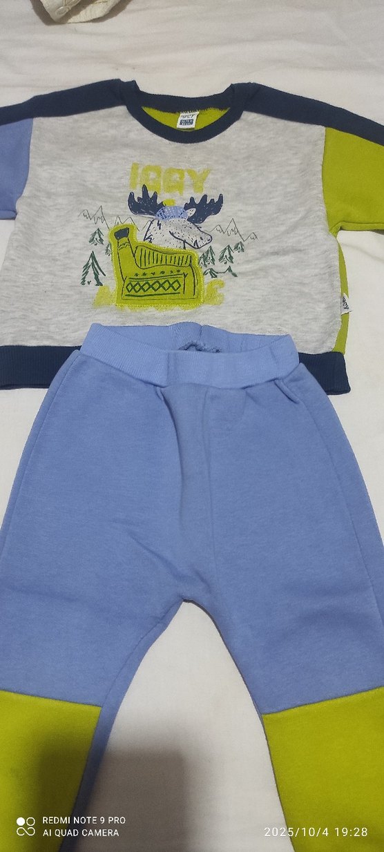 Mavi Erkek Çocuk Rahat takım - Görsel 2
