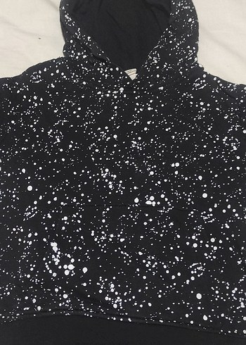 Erkek Çocuk Mavi Triko Kazak ve kapüşonlu 
swit - Görsel 6