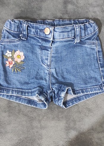 LC Waikiki Kız Kot Şort yandan ayarlamalı - Görsel 2