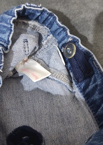 LC Waikiki Kız Kot Şort yandan ayarlamalı - Görsel 6