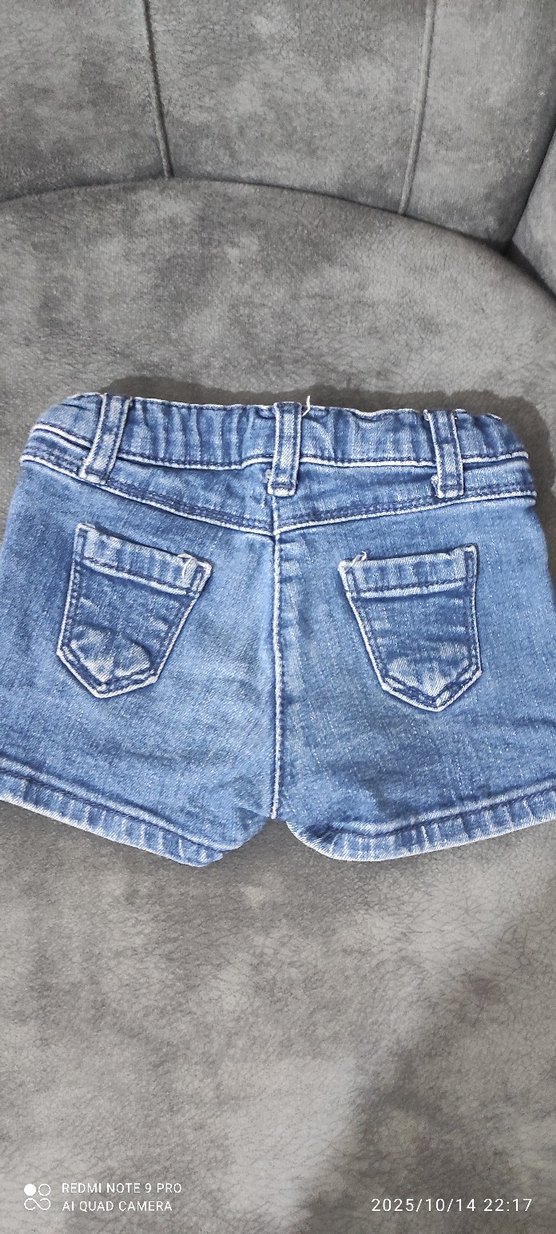 LC Waikiki Kız Kot Şort yandan ayarlamalı - Görsel 3