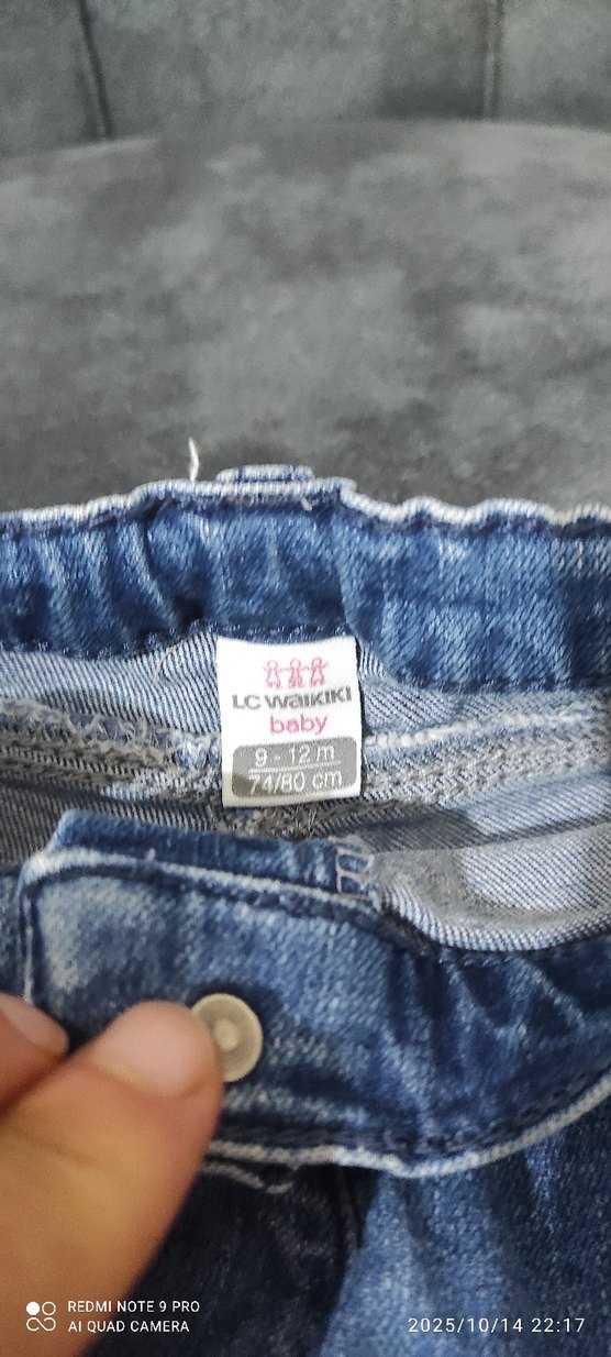 LC Waikiki Kız Kot Şort yandan ayarlamalı - Görsel 4