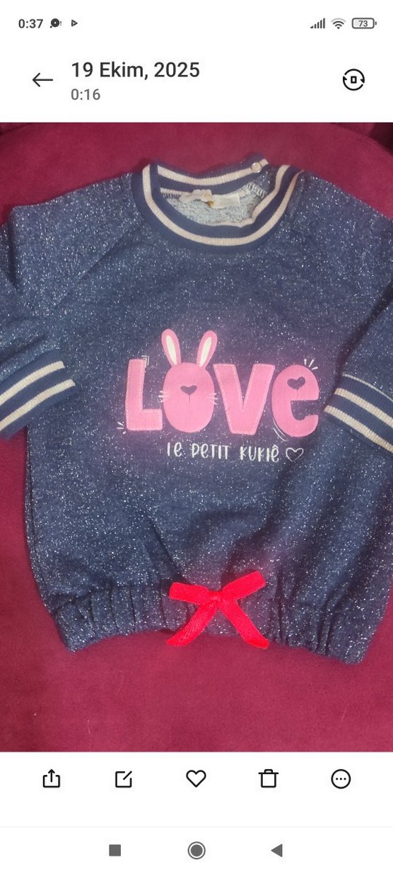 civil kız bebek takım - Görsel 4