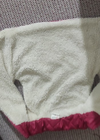 Kız Çocuk Pembe Fermuarlı Yelek - Görsel 6