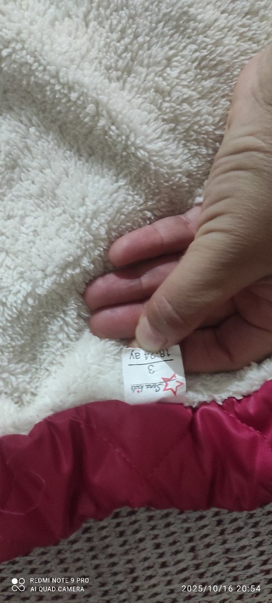 Kız Çocuk Pembe Fermuarlı Yelek - Görsel 5