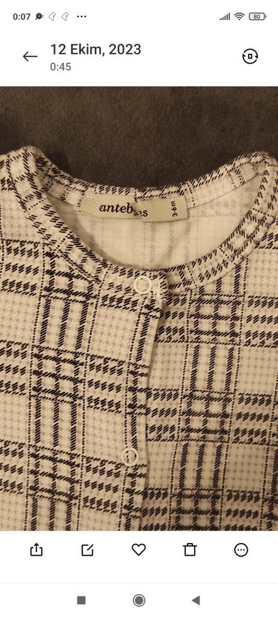 Antebies Uzun Kollu Erkek Bebek Örme Tulum - Görsel 4