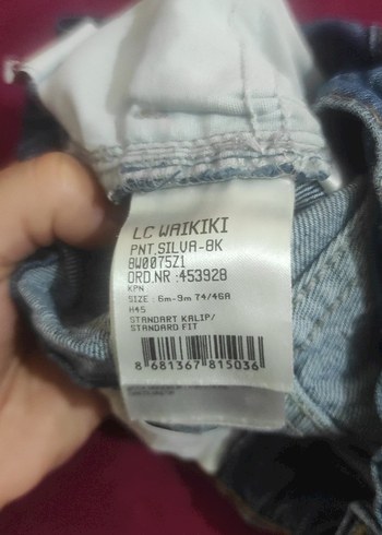 erkek Mavi Regular Fit Kot Pantolon - Görsel 8