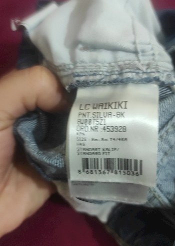 erkek Mavi Regular Fit Kot Pantolon - Görsel 7