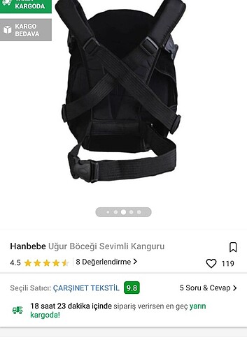 Nerdeyse hiç kullanilmamiş kutusunda kanguru - Görsel 5