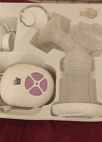Ebebek markası göğüs pompası süt saklama poşeti ve göğüs pedi he - Görsel 5