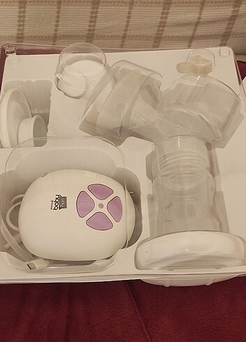 Ebebek markası göğüs pompası süt saklama poşeti ve göğüs pedi he - Görsel 7