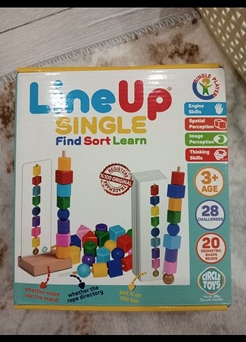 Circle Toys line ip boncuk dizme oyunu 