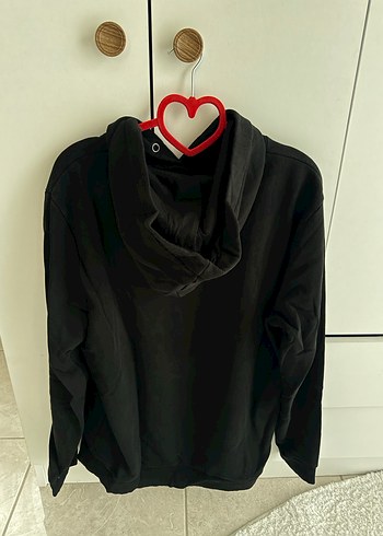 LOFT Siyah Kapüşonlu Kadın Sweatshirt - Görsel 2