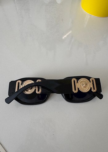 Zincir Detaylı Siyah Gotik Kadın Gözlüğü - Görsel 2