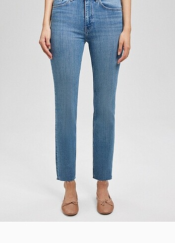 Mavi Jeans Mavi yüksek bel slim straight jeans