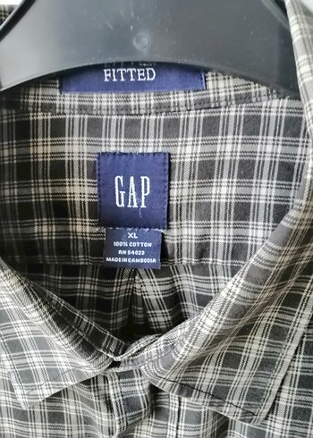 Gri Uzun Kollu Erkek Keten Gömlek - Görsel 2