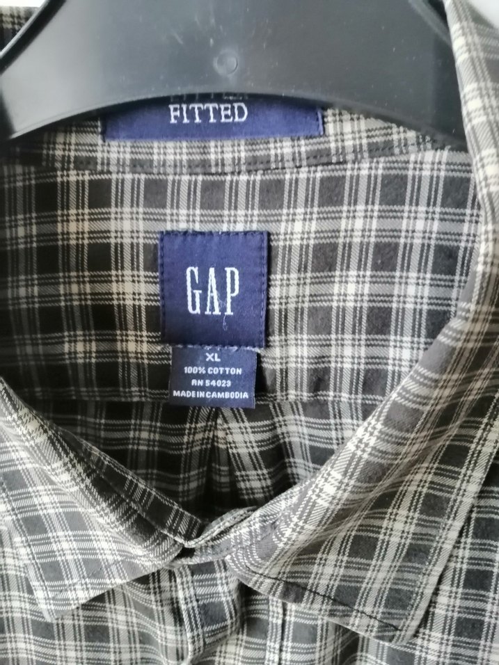 Gri Uzun Kollu Erkek Keten Gömlek - Görsel 2