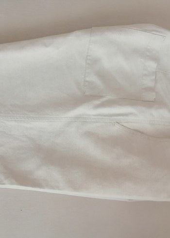 Diğer Altimod Basics Beyaz Pamuk erkek şort pantolon Pantolon