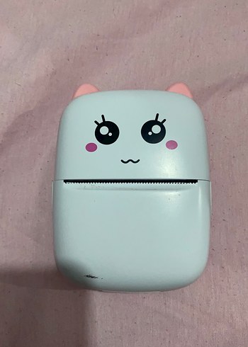 Sevimli Pembe mini yazıcı
