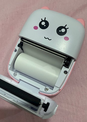 Diğer Sevimli Pembe mini yazıcı