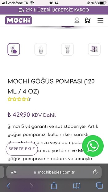  Mochi pompa
