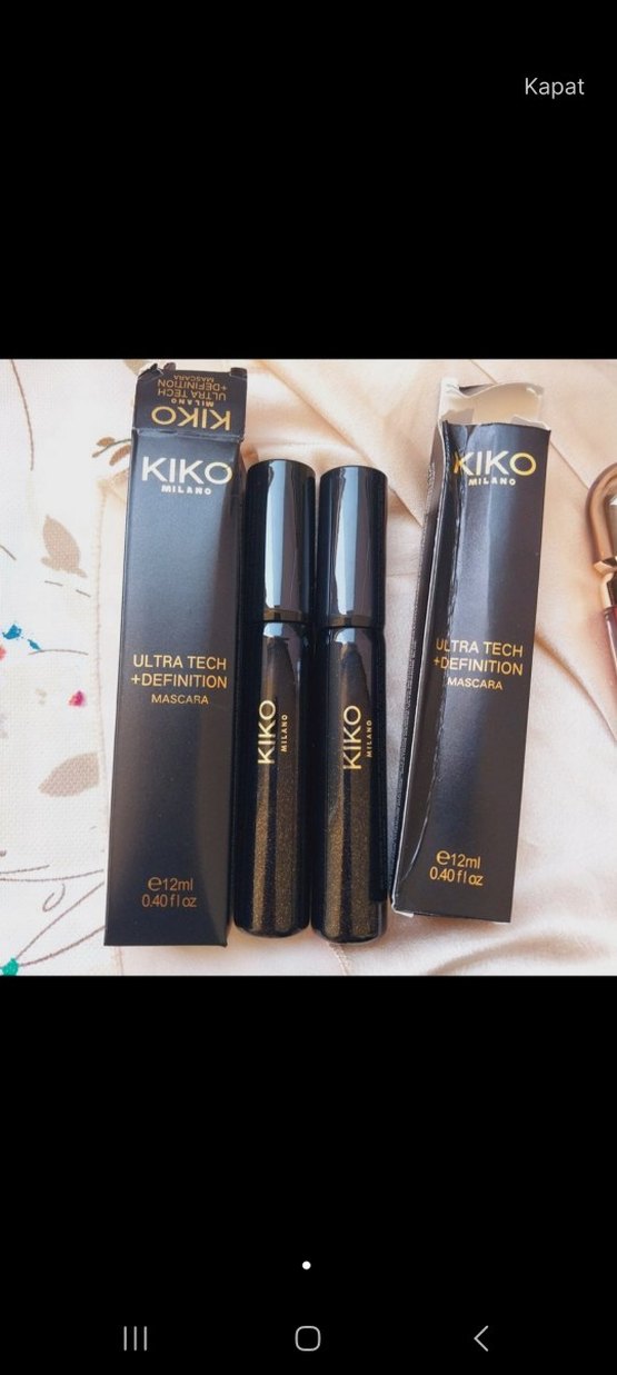 KIKO Siyah Ultra Tech Maskara - Görsel 2