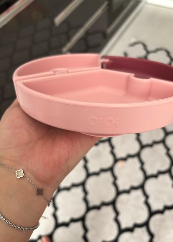  Beden Oioi vakumlu Bölmeli Pembe Tabak Seti