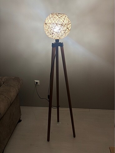 Hasır lambader - Görsel 5