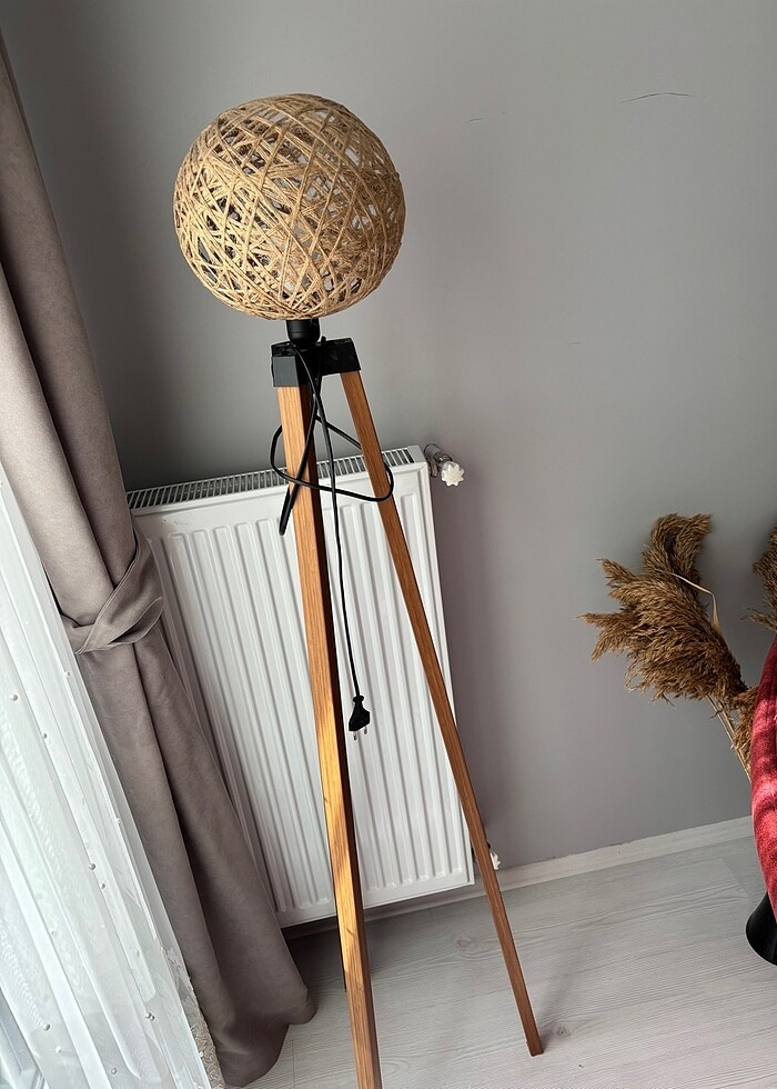 Hasır lambader - Görsel 2