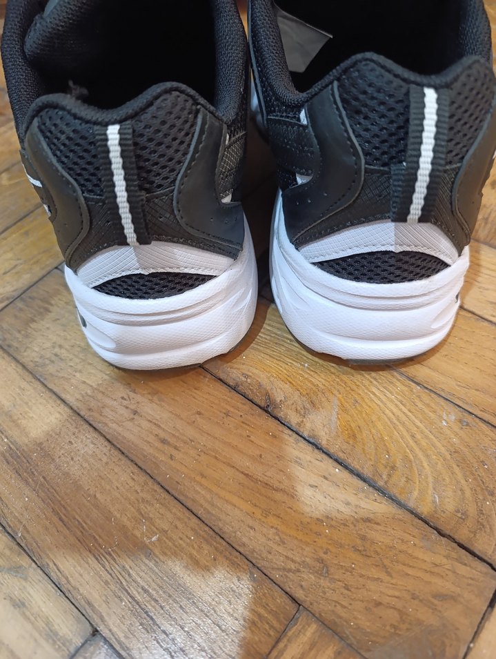 Siyah Bağcıklı erkek Spor Ayakkabı - Görsel 2