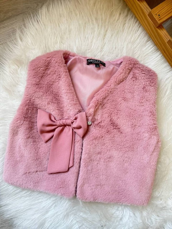 KÜRK YELEKLİ 3LÜ TAKIM - Görsel 3