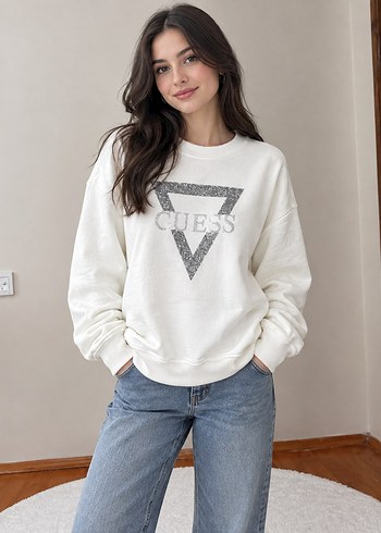 Diğer Guess Beyaz Sweatshirt