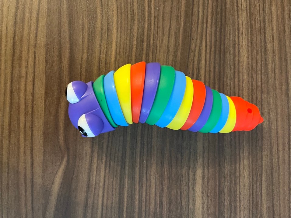 Renkli Tırtıl Oyuncak - Görsel 2