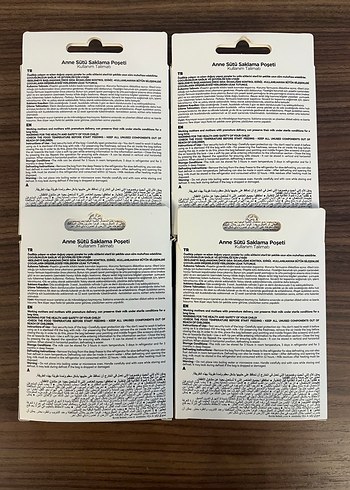 Wee Baby Anne Sütü Saklama Poşeti 200ml 20'li - Görsel 2