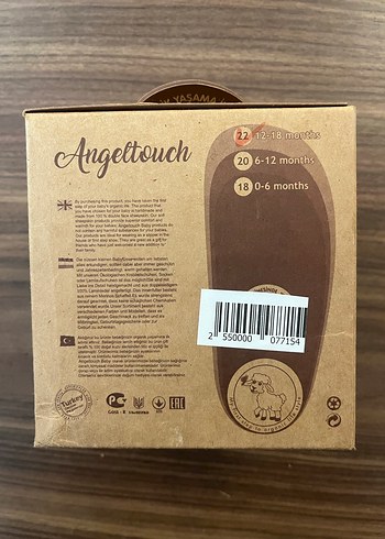 Organik % 100 Kuzu Yününden Patik - Görsel 4