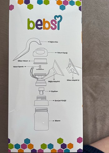 Bebsi Beyaz Manuel Göğüs Pompası