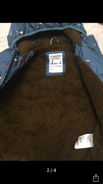 LC Waikiki 4-5 yaş mont