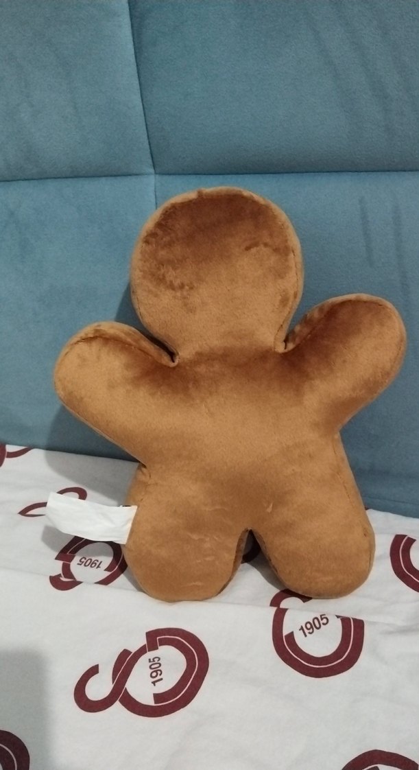 Kahverengi Kurabiye Adam Peluş Oyuncak - Görsel 2