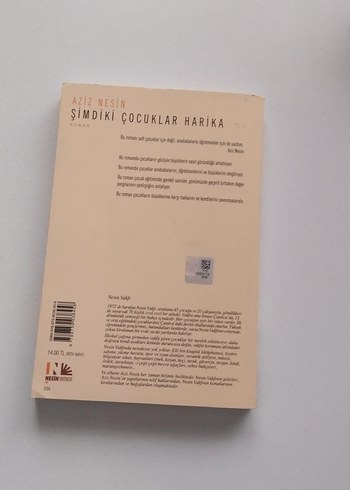 Aziz Nesin - Şimdiki Çocuklar Harika Roman - Görsel 2