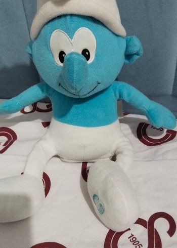 Turkuaz Şirinler Peluş Oyuncak - Görsel 2