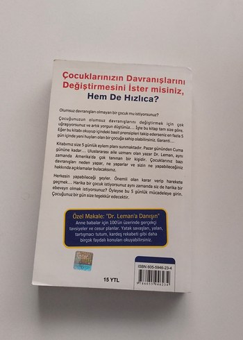 5 Günde Bambaşka Bir Çocuk - Dr. Kevin Leman - Görsel 2